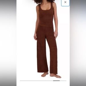 Steve Madden Wide-Leg Chenille Sleep Pants